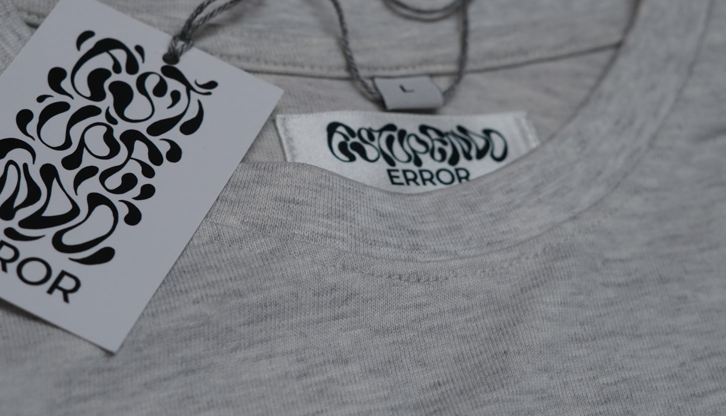 Camiseta gris Boxy Fit