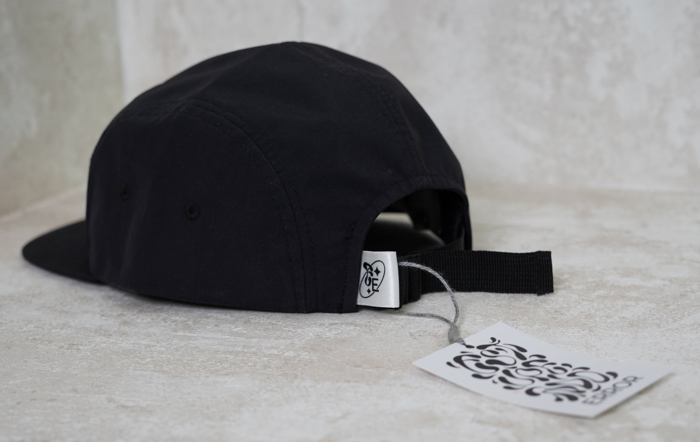 Gorra Five Panels negra
