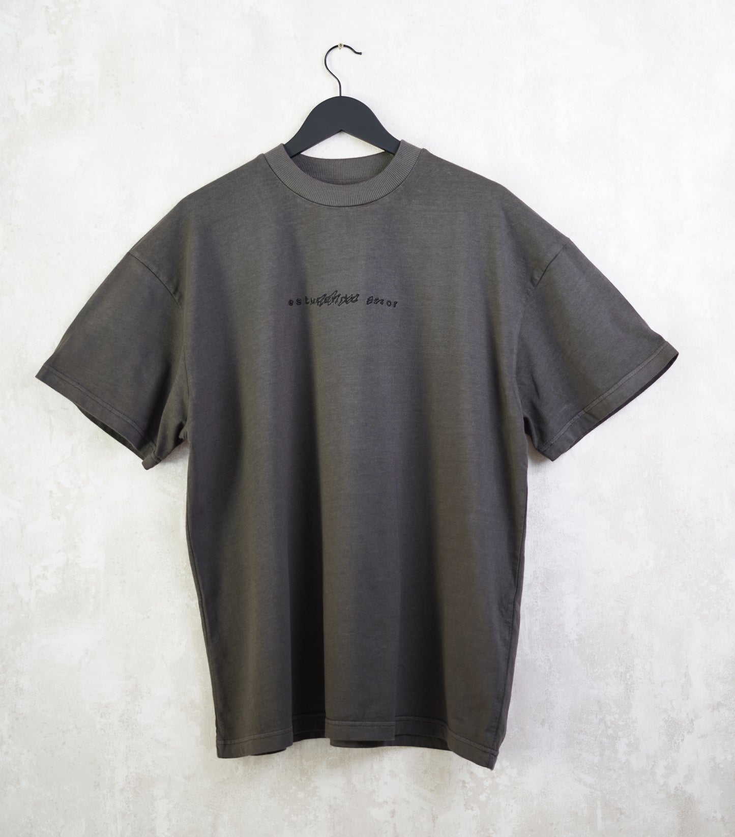Camiseta Oversize Gris Astronauta
