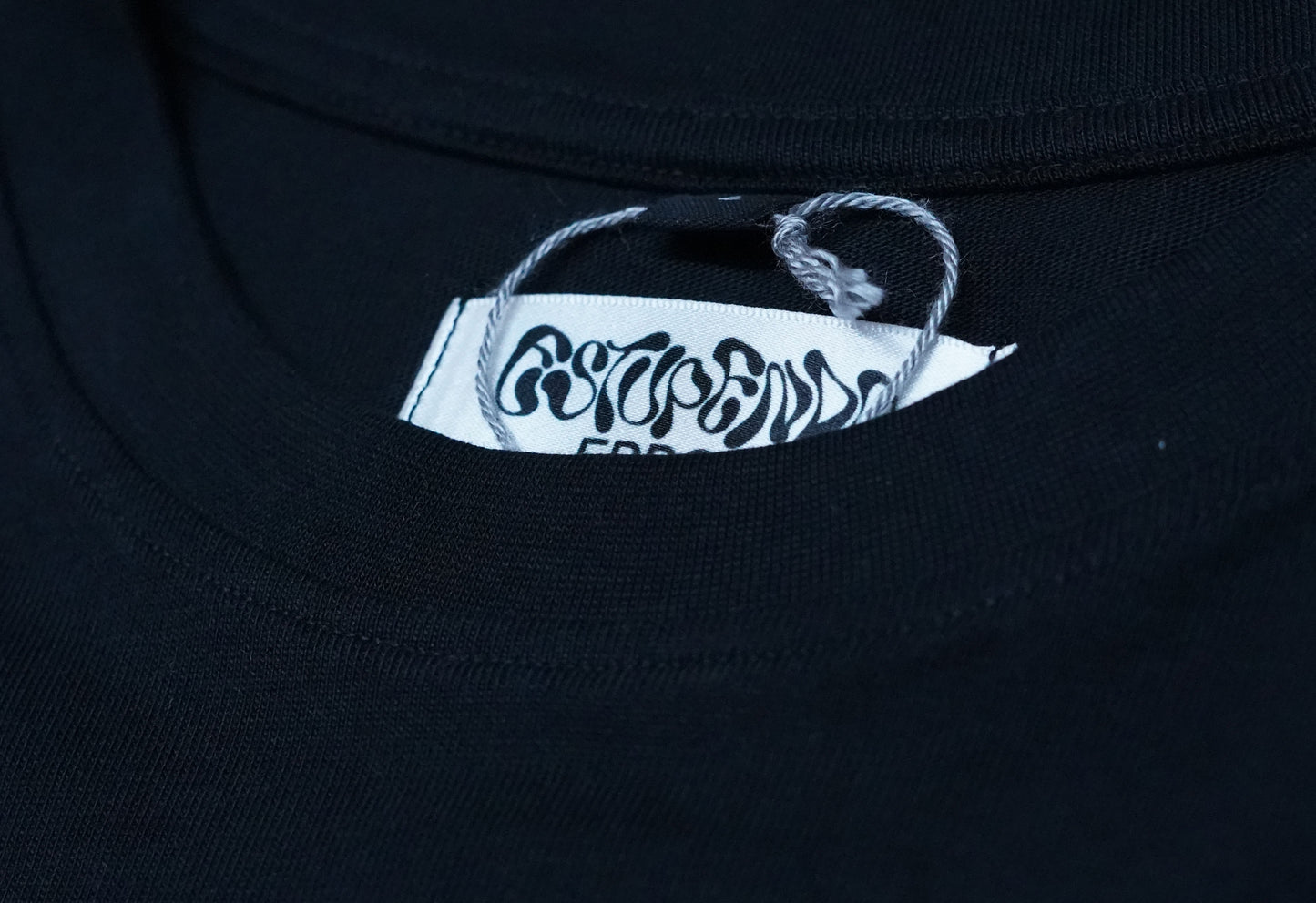 Camiseta negra Oversize