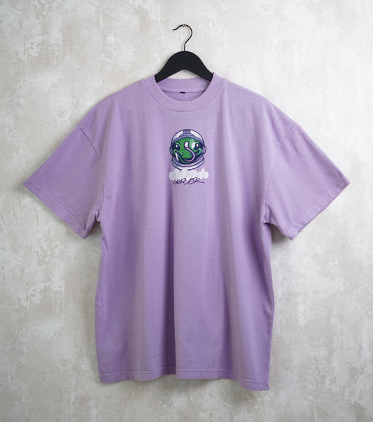Camiseta Oversize lila Rana