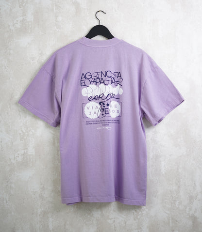 Camiseta Oversize lila Rana